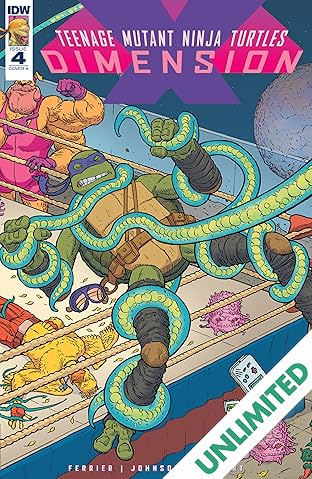 Teenage Mutant Ninja Turtles: Dimension X #4